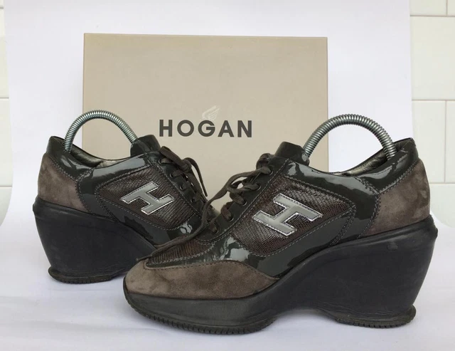 HOGAN DONNA VERNICE grigio verde 36 5 EUR 30 00 PicClick IT
